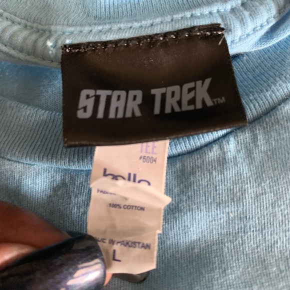 Star Trek Blue T Shirt The Many Moods of Spock - Picture 6 of 7